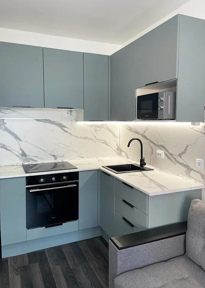 Кухонный гарнитур «Монблан угловая»