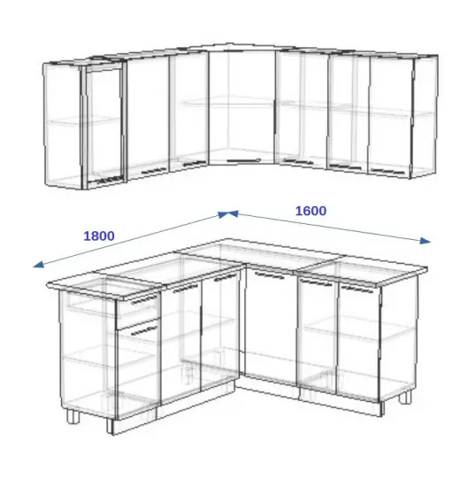 Волна Фиолетовый металлик 1400х2000
