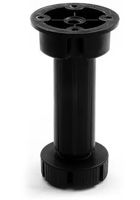 Ножка пластиковая черная