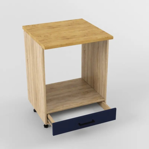 Кухонный гарнитур «Кухонный гарнитур «Шкаф под плиту 600 Океания Кристалл»»