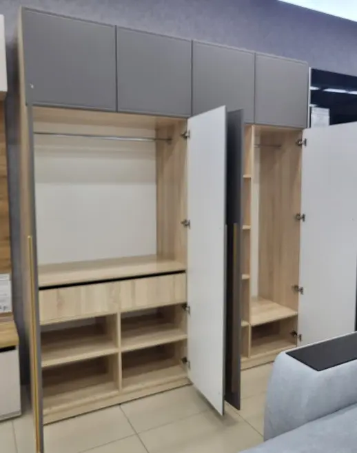 Шкаф по индивидуальному проекту Силк Шитаке