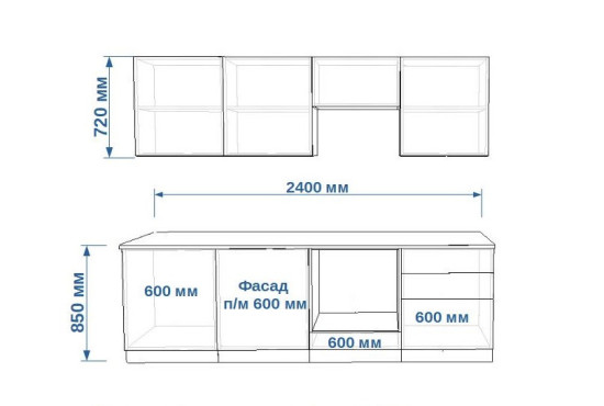 Фарфор Бетон светлый Лайн - 41 (2400 мм)