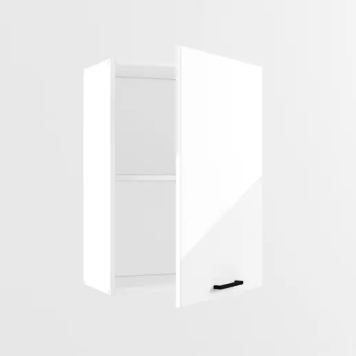Шкаф верхний 500 Белый глянец
