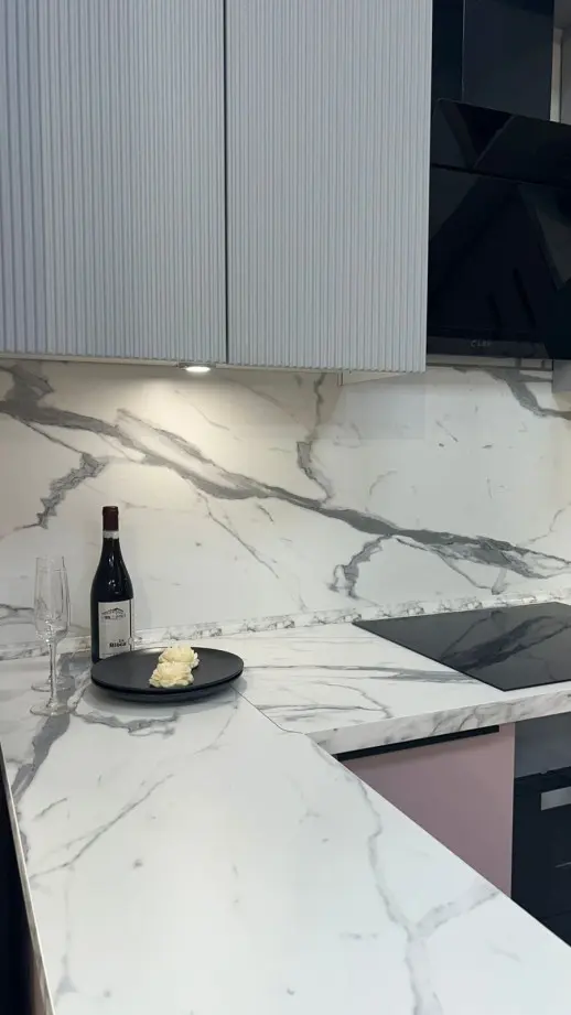 Кухонный гарнитур «Кухонный гарнитур «Вельвет 1450*2600*1450 мм»»