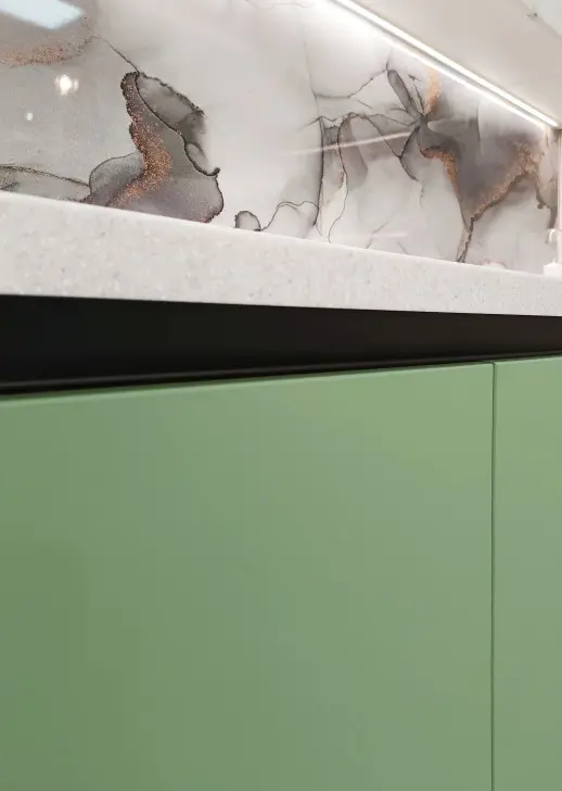 Кухонный гарнитур «Кухонный гарнитур «Монте болотный антискрейч»»