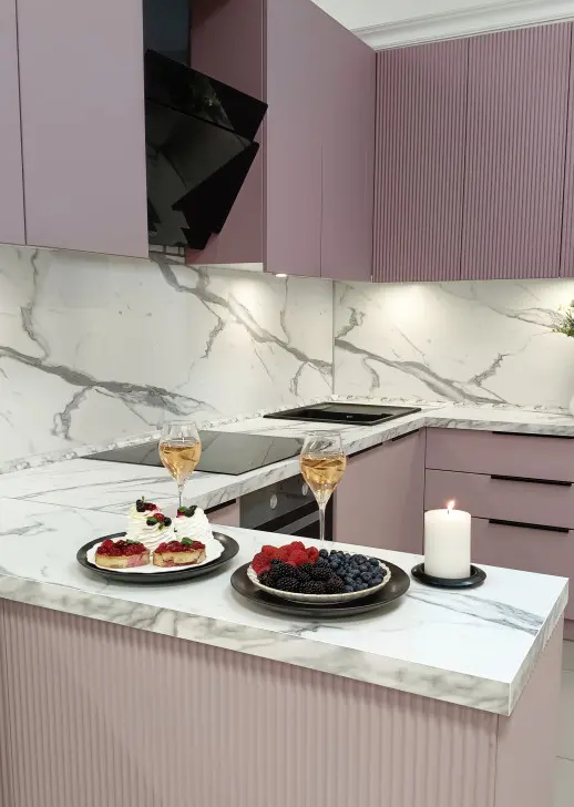 Кухонный гарнитур «Кухонный гарнитур «Пудра »»