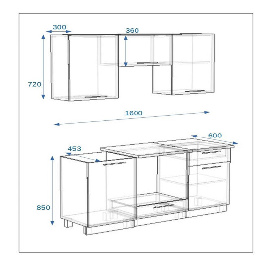 Акация - 6а (1600 мм)