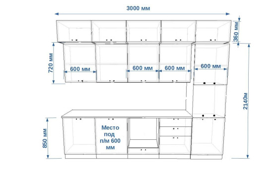 Белый глянец - 17 (3000 мм)