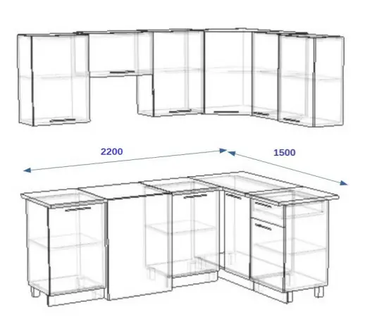 Волна Белый металлик Бирюза арт. 11 - 2100х1600