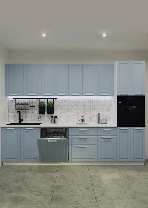 Кухонный гарнитур «Кухонный гарнитур «Прованс 3000 мм_прямая 2»»