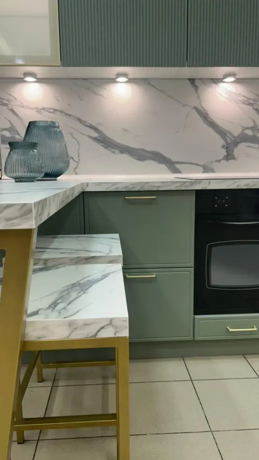 Кухонный гарнитур «Кухонный гарнитур «Эвкалипт 2200 мм»»