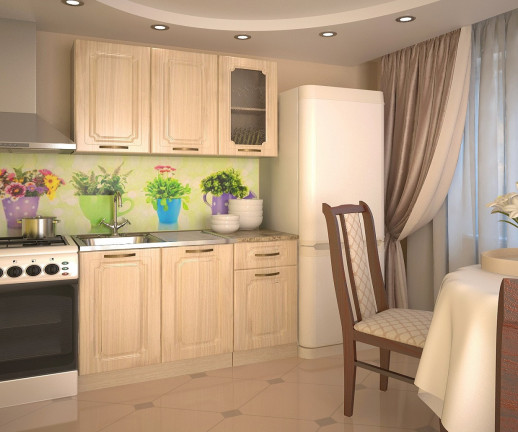 Кухонный гарнитур «Кухонный гарнитур «Акация - 3 (1200 мм)»»