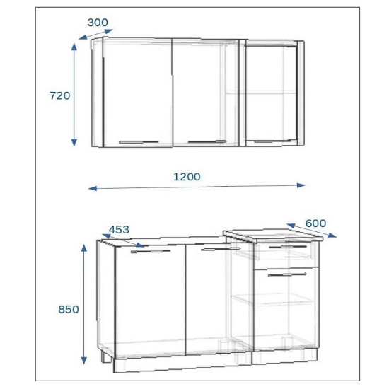 Акация - 3 (1200 мм)