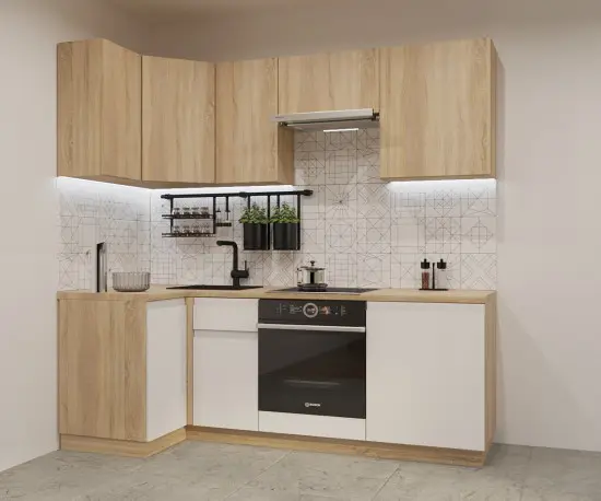 Дуб сонома Тальк Акция Лайн арт. 9 - 1000х2200