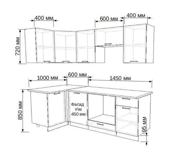 Акация - 18 (1000х2050 мм)