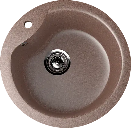 Кухонная мойка ULGRAN U-102 с отверстием под смеситель