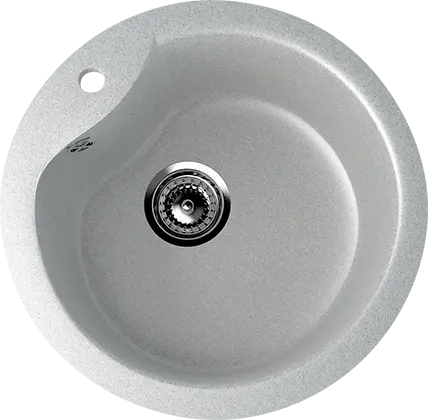 Кухонная мойка ULGRAN U-102 с отверстием под смеситель