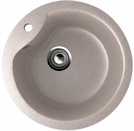 Кухонная мойка ULGRAN U-102 с отверстием под смеситель