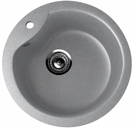 Кухонная мойка ULGRAN U-102 с отверстием под смеситель