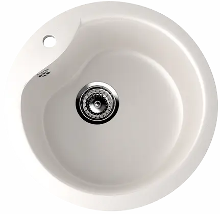 Кухонная мойка ULGRAN U-102 с отверстием под смеситель