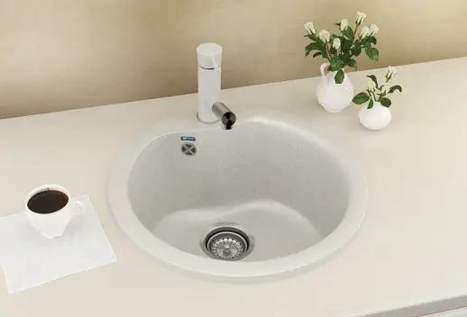 Кухонная мойка ULGRAN U-102 с отверстием под смеситель