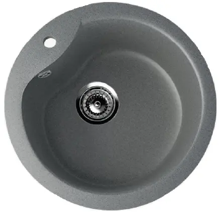 Кухонная мойка ULGRAN U-102 с отверстием под смеситель