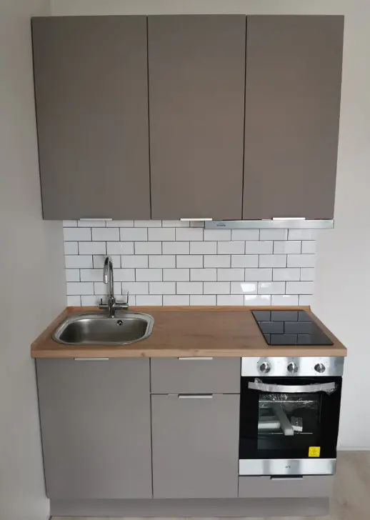 Кухонный гарнитур «Кухонный гарнитур «Софт мокко прямая»»