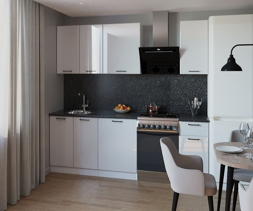 Кухонный гарнитур «Кухонный гарнитур «Белый глянец - 10 (1800 мм)»»