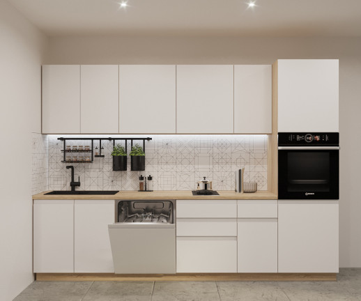 Кухонный гарнитур «Кухонный гарнитур «Тальк Лайн - 11 (3000 мм)»»