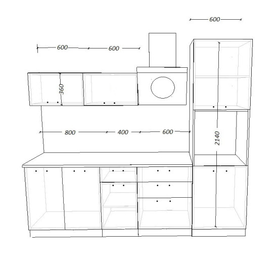 Белый глянец - 1 (2400 мм)