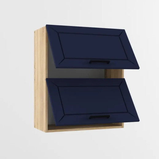 Кухонный гарнитур «Кухонный гарнитур «Шкаф верхний 600 2 софт Океания Кристалл»»