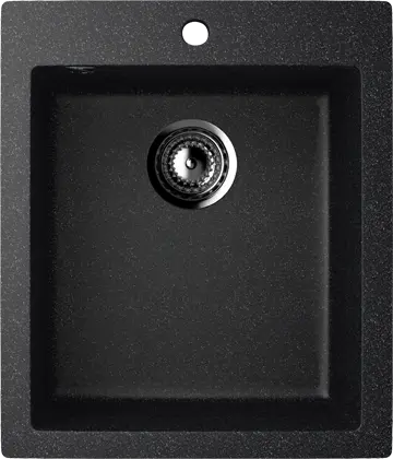Кухонная мойка ULGRAN U-404 односекционная с отверстием под смеситель