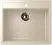 Кухонная мойка ULGRAN U-104 односекционная с отверстием под смеситель