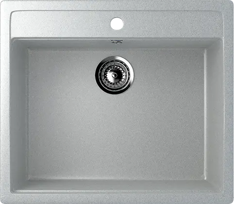 Кухонная мойка ULGRAN U-104 односекционная с отверстием под смеситель