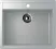 Кухонная мойка ULGRAN U-104 односекционная с отверстием под смеситель