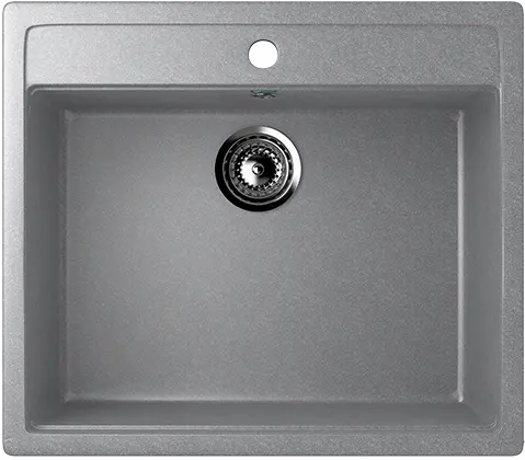 Кухонная мойка ULGRAN U-104 односекционная с отверстием под смеситель