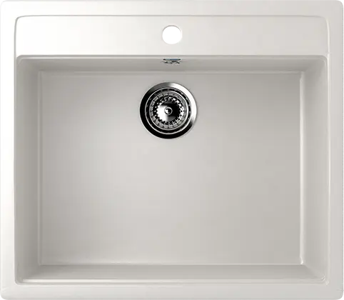 Кухонная мойка ULGRAN U-104 односекционная с отверстием под смеситель