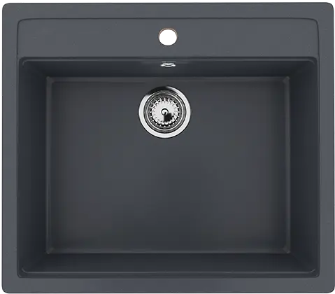 Кухонная мойка ULGRAN U-104 односекционная с отверстием под смеситель