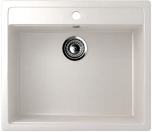 Кухонная мойка ULGRAN U-104 односекционная с отверстием под смеситель