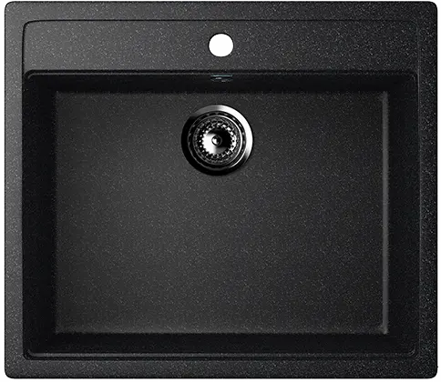 Кухонная мойка ULGRAN U-104 односекционная с отверстием под смеситель
