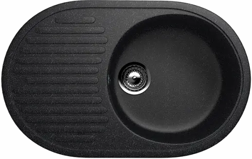 Кухонная мойка ULGRAN U-107 односекционная реверсивная