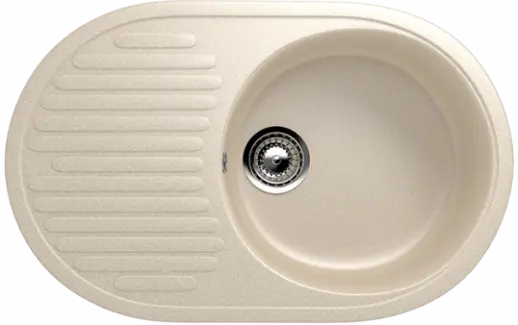 Кухонная мойка ULGRAN U-107 односекционная реверсивная