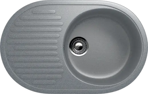 Кухонная мойка ULGRAN U-107 односекционная реверсивная