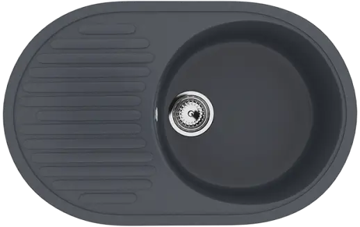 Кухонная мойка ULGRAN U-107 односекционная реверсивная