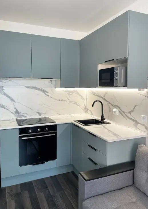 Кухонный гарнитур «Кухонный гарнитур «Монблан угловая»»