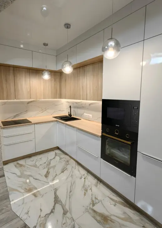 Кухонный гарнитур «Кухонный гарнитур «Молочный глянец»»