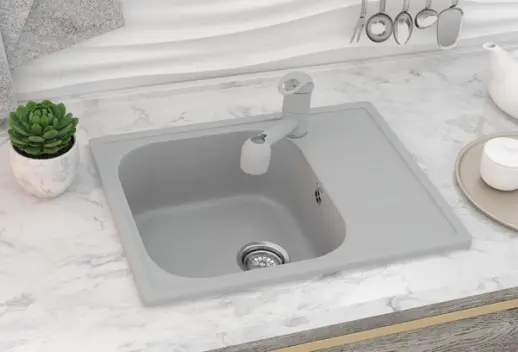 Кухонный гарнитур «Кухонный гарнитур «Кухонная мойка ULGRAN U-202 односекционная реверсивная»»