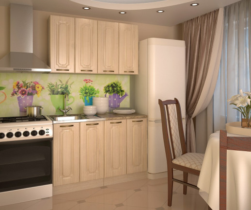 Кухонный гарнитур «Кухонный гарнитур «Акация- 1 (1200 мм)»»