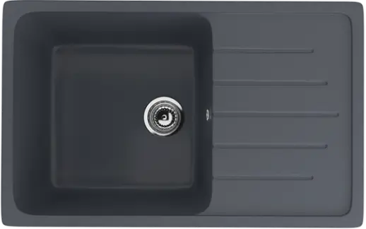 Кухонная мойка ULGRAN U-400 односекционная реверсивная
