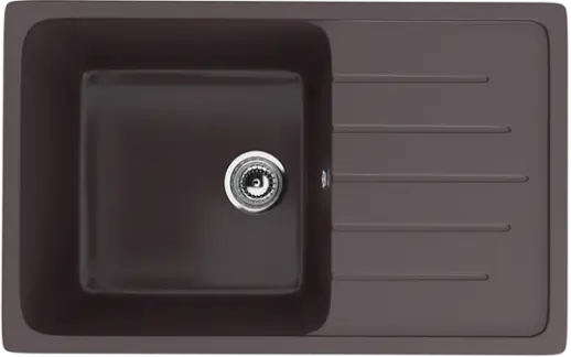 Кухонная мойка ULGRAN U-400 односекционная реверсивная